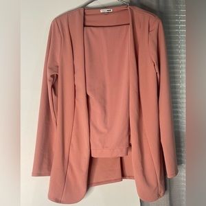 Two piece quit type set in size 1x